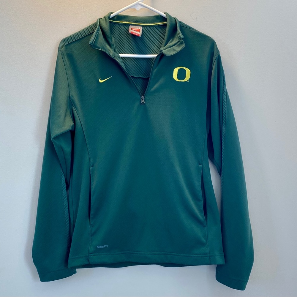 Nike Oregon Ducks 1/4 zip pullover